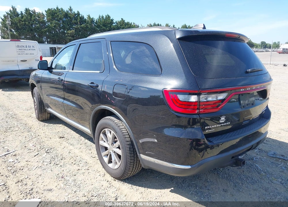 2015 DODGE DURANGO LIMITED VIN: 1C4RDJDG1FC837288