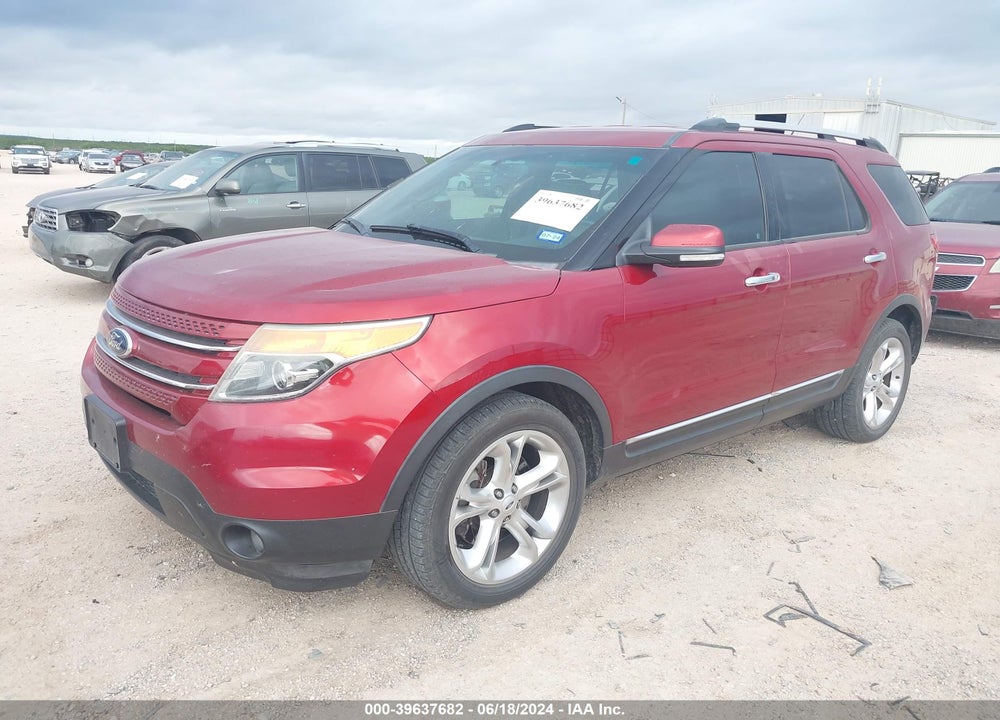 2013 FORD EXPLORER LIMITED VIN: 1FM5K7F95DGC52625