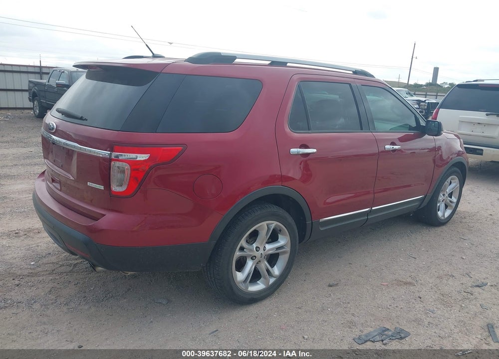2013 FORD EXPLORER LIMITED VIN: 1FM5K7F95DGC52625