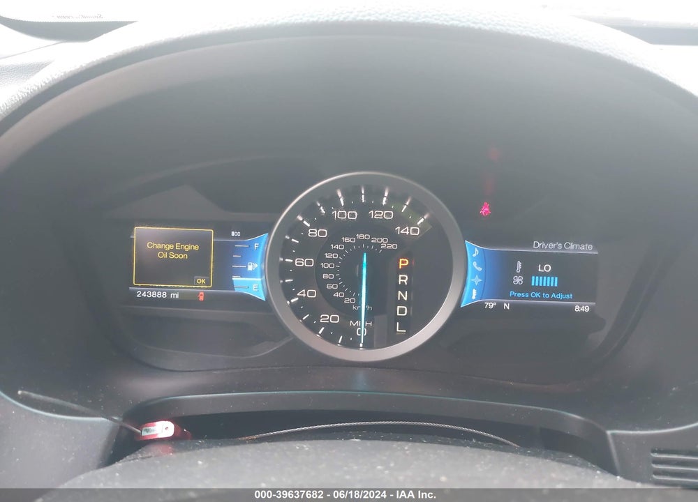 2013 FORD EXPLORER LIMITED VIN: 1FM5K7F95DGC52625