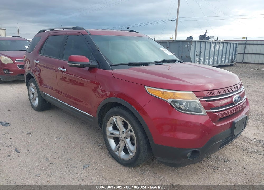 2013 FORD EXPLORER LIMITED VIN: 1FM5K7F95DGC52625