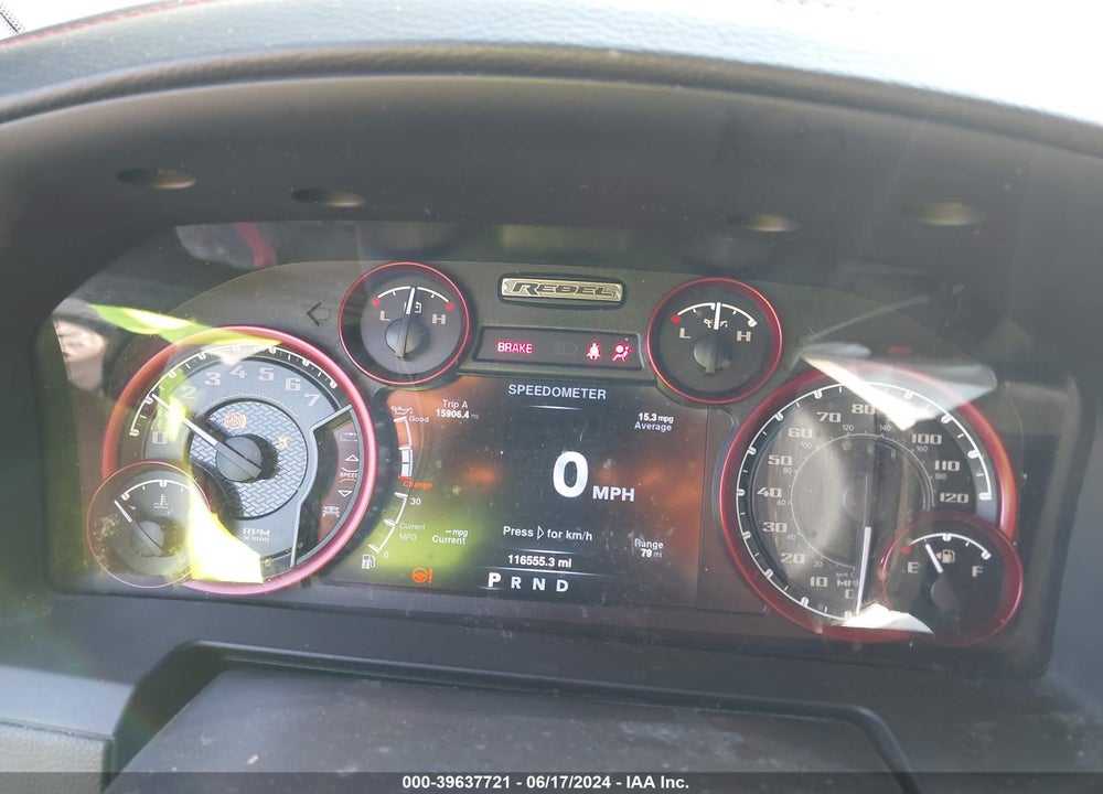 2015 RAM 1500 REBEL VIN: 1C6RR7YT6FS754268
