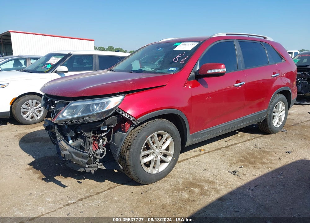 2015 KIA SORENTO LX VIN: 5XYKT3A64FG660615