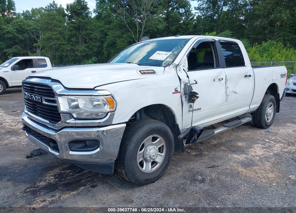 2019 RAM 2500 BIG HORN 4X4 6'4 BOX VIN: 3C6UR5DL6KG563780