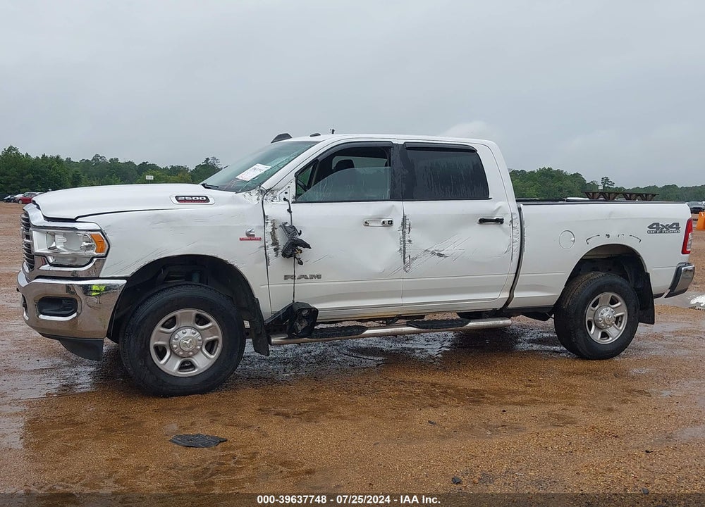 2019 RAM 2500 BIG HORN 4X4 6'4 BOX VIN: 3C6UR5DL6KG563780