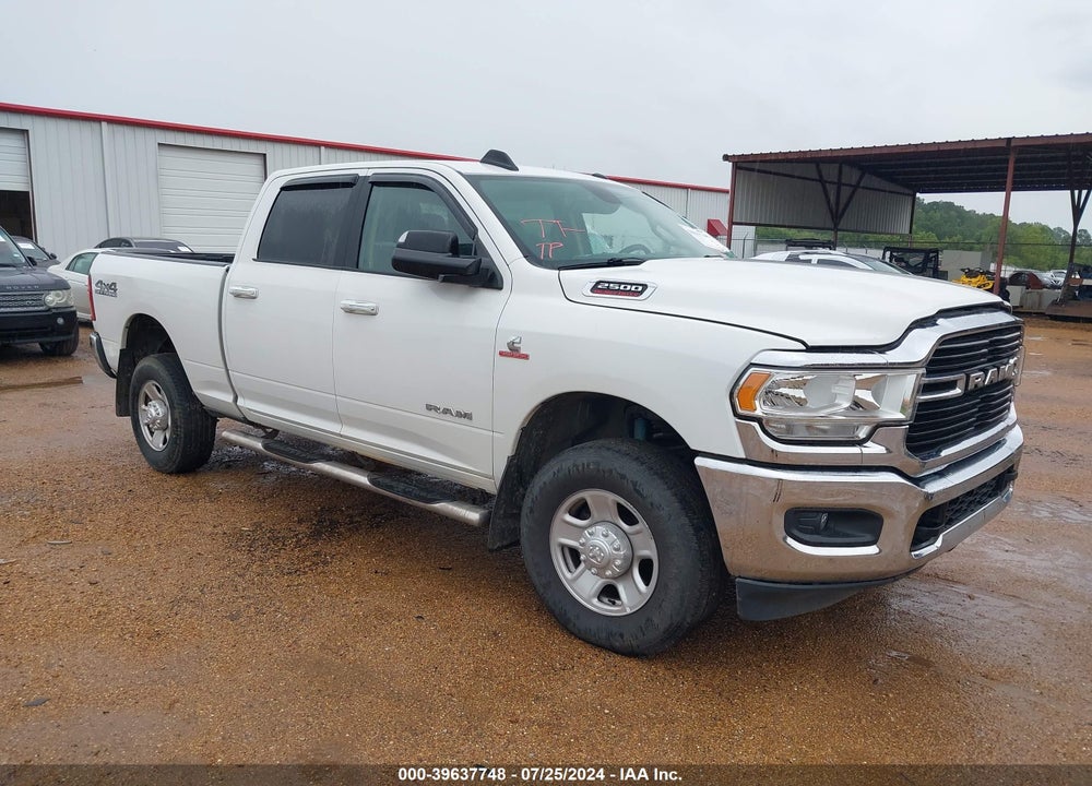 2019 RAM 2500 BIG HORN 4X4 6'4 BOX VIN: 3C6UR5DL6KG563780