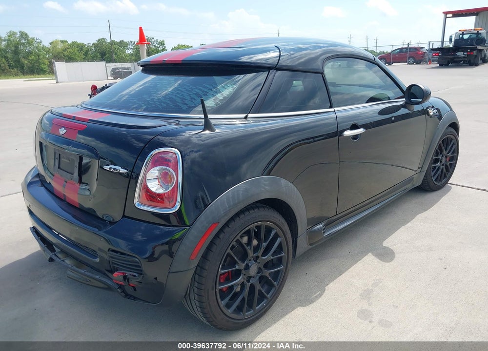 2013 MINI COUPE JOHN COOPER WORKS VIN: WMWSX9C59DT380490