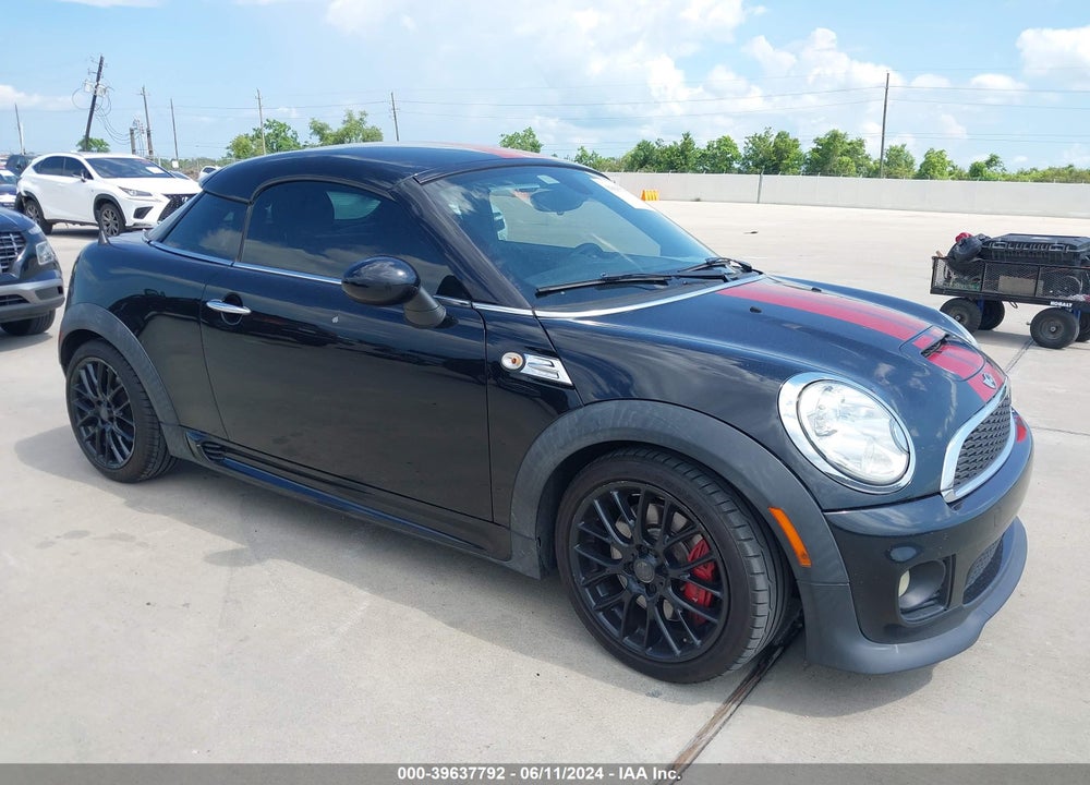 2013 MINI COUPE JOHN COOPER WORKS VIN: WMWSX9C59DT380490