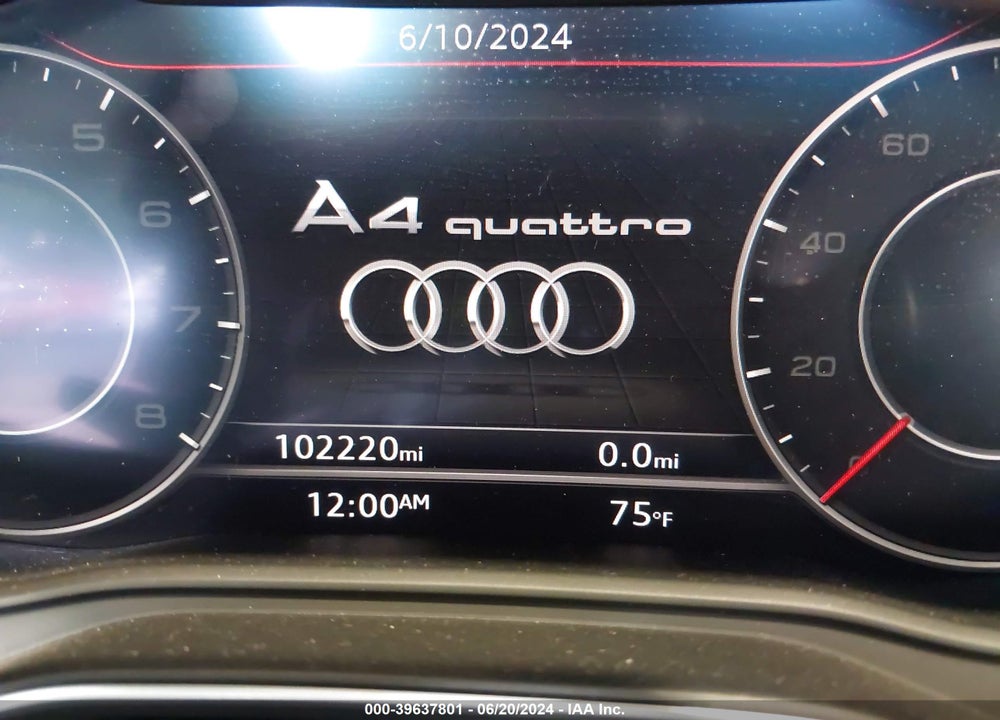 2018 AUDI A4 2.0T PREMIUM/2.0T TECH PREMIUM VIN: WAUENAF48JA121309