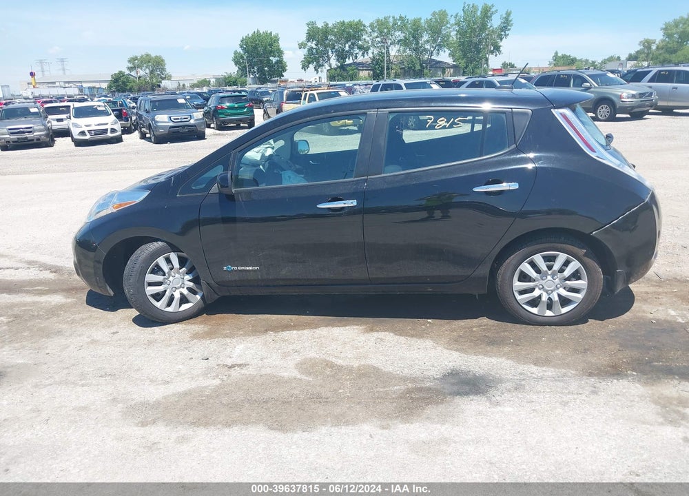 2016 NISSAN LEAF S VIN: 1N4AZ0CP6GC307707