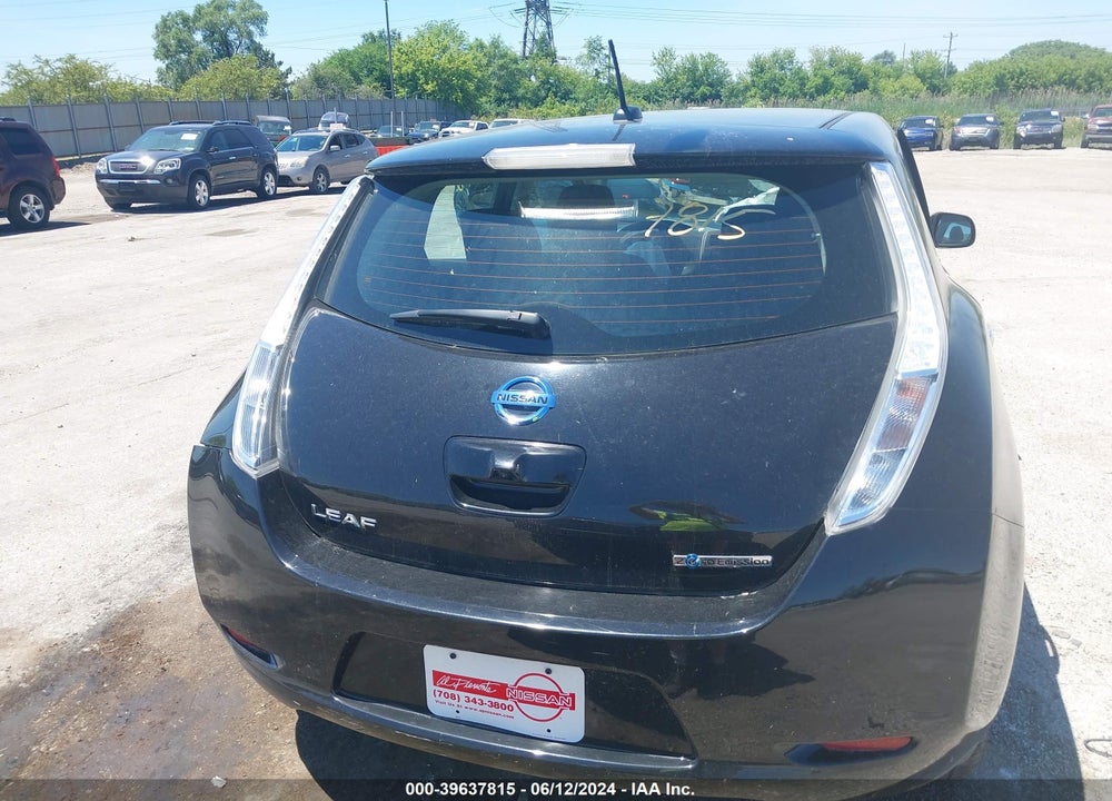 2016 NISSAN LEAF S VIN: 1N4AZ0CP6GC307707