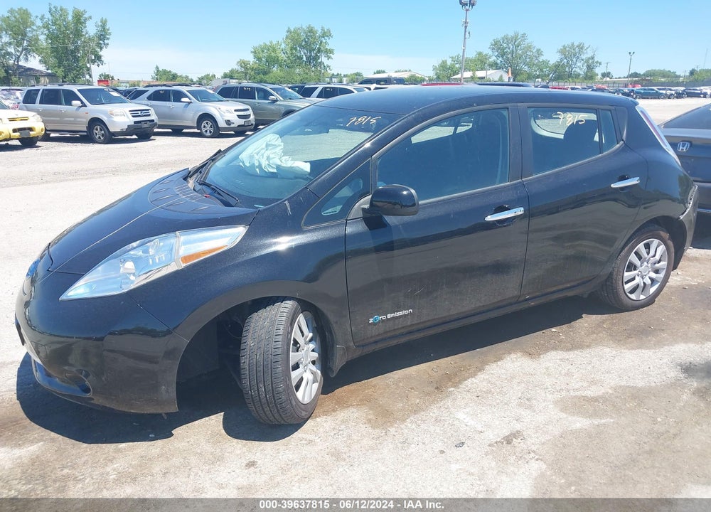 2016 NISSAN LEAF S VIN: 1N4AZ0CP6GC307707