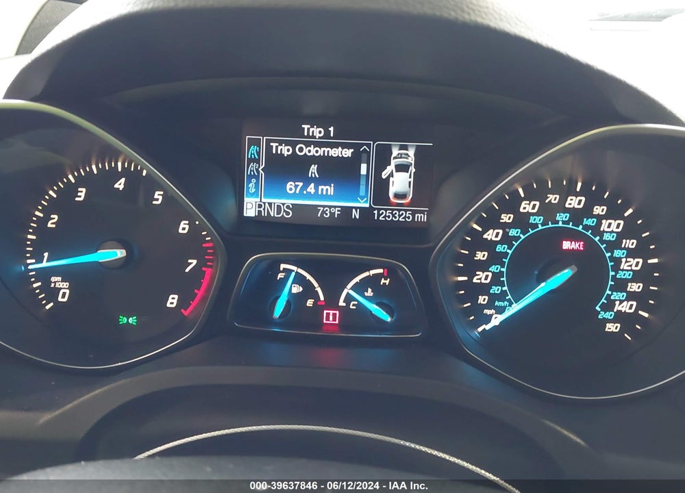 2013 FORD ESCAPE SEL VIN: 1FMCU0H96DUA11552