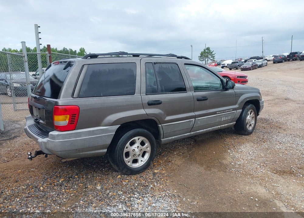 2000 JEEP GRAND CHEROKEE LAREDO VIN: 1J4G248S1YC385630