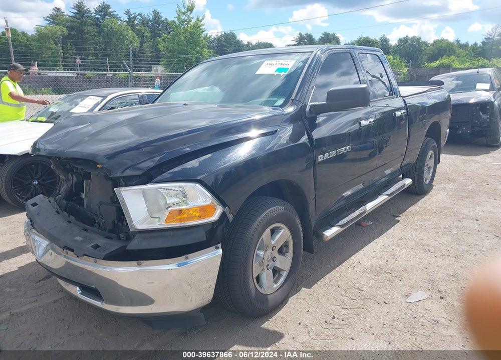 2012 RAM 1500 SLT VIN: 1C6RD7GP9CS290553