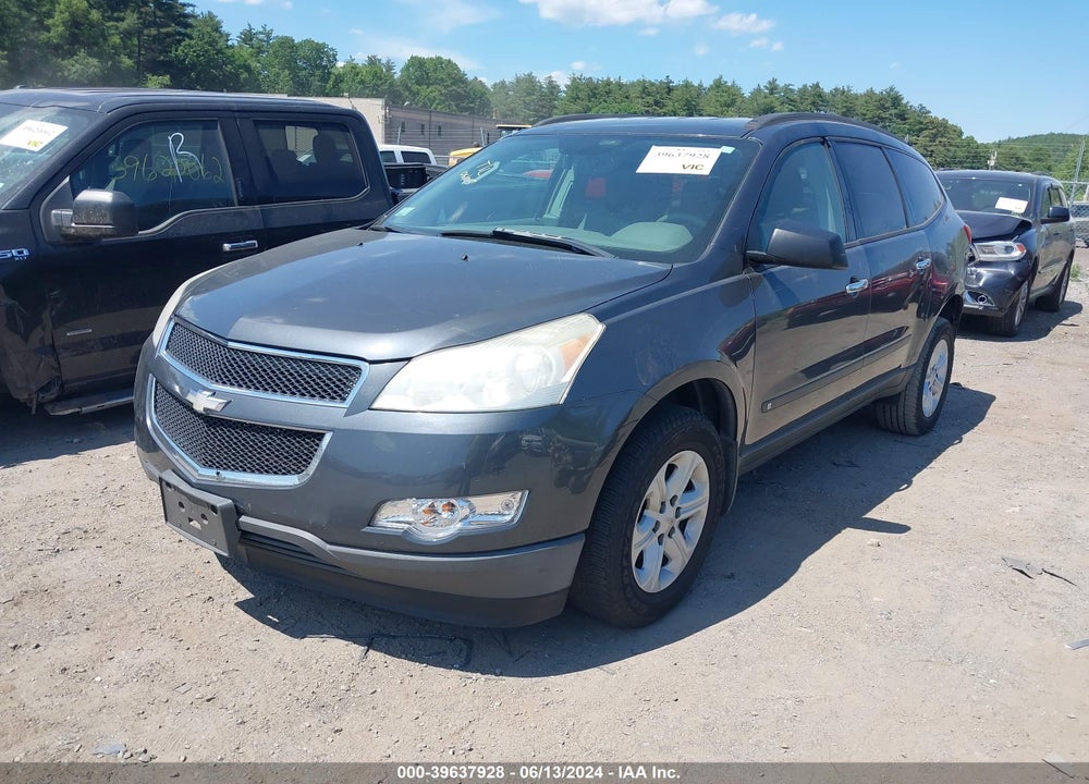2009 CHEVROLET TRAVERSE LS VIN: 1GNER13D99S101854