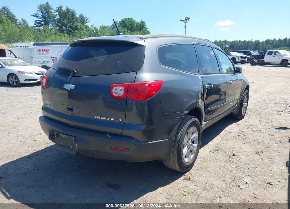 2009 CHEVROLET TRAVERSE LS VIN: 1GNER13D99S101854
