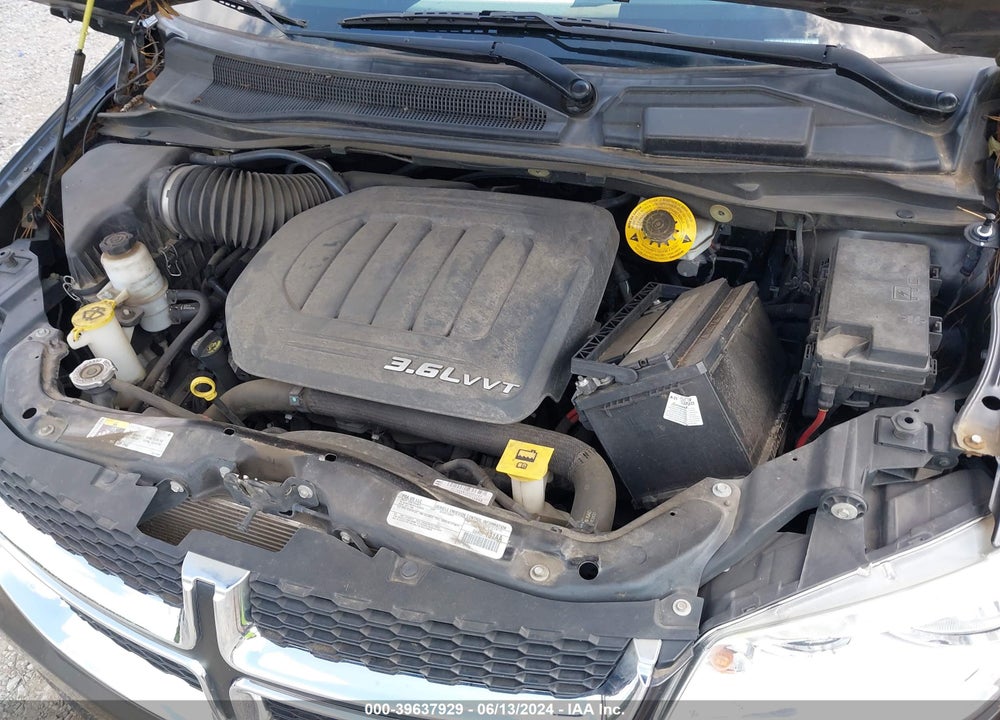 2018 DODGE GRAND CARAVAN SXT VIN: 2C4RDGCG7JR264708