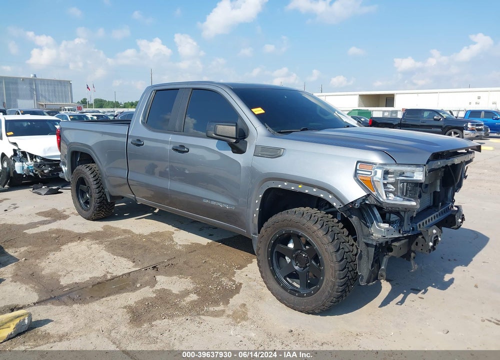 2020 GMC SIERRA 1500 2WD DOUBLE CAB STANDARD BOX VIN: 1GTR8AEF5LZ320904