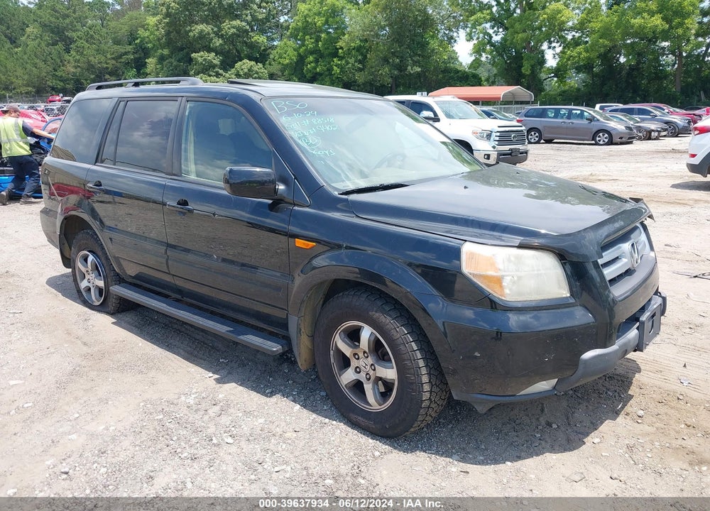 2008 HONDA PILOT EX-L VIN: 5FNYF18728B049402