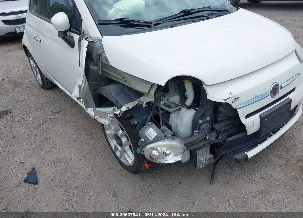 2012 FIAT 500 POP VIN: 3C3CFFAR4CT112503
