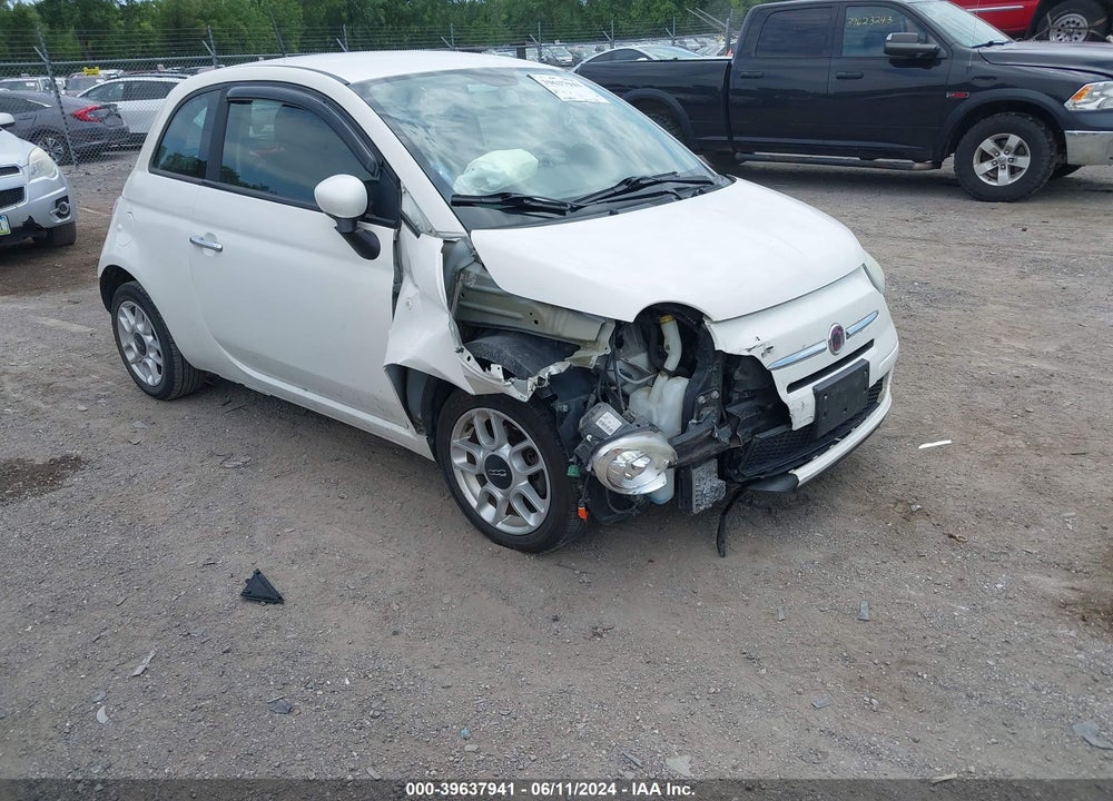 2012 FIAT 500 POP VIN: 3C3CFFAR4CT112503