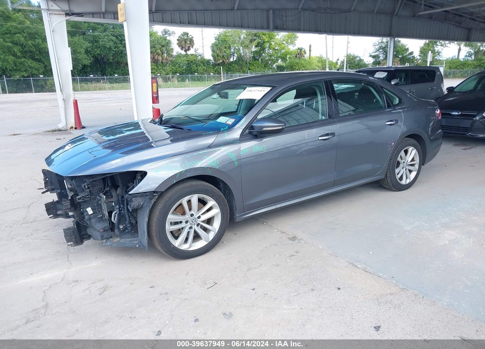2021 VOLKSWAGEN PASSAT 2.0T S VIN: 1VWAA7A39MC007338