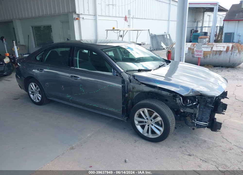 2021 VOLKSWAGEN PASSAT 2.0T S VIN: 1VWAA7A39MC007338