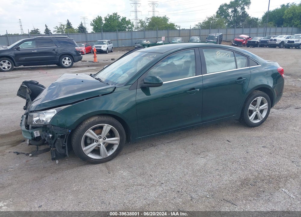 2015 CHEVROLET CRUZE 2LT AUTO VIN: 1G1PE5SB1F7240274