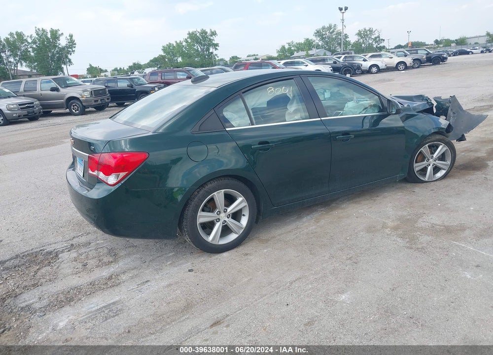 2015 CHEVROLET CRUZE 2LT AUTO VIN: 1G1PE5SB1F7240274