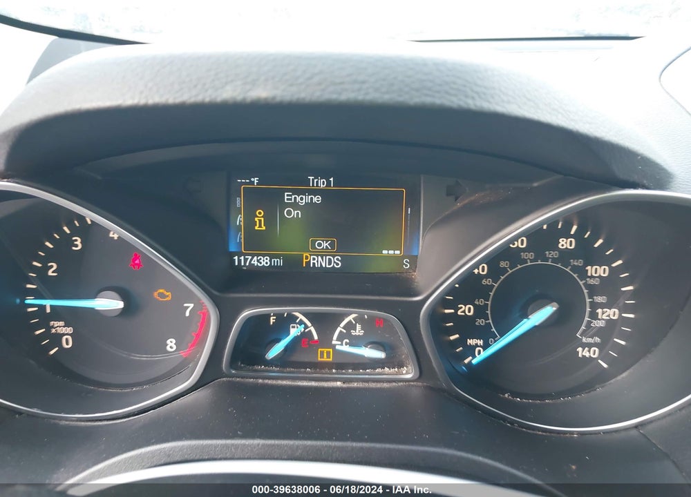 2017 FORD ESCAPE SE VIN: 1FMCU0GD9HUB49372