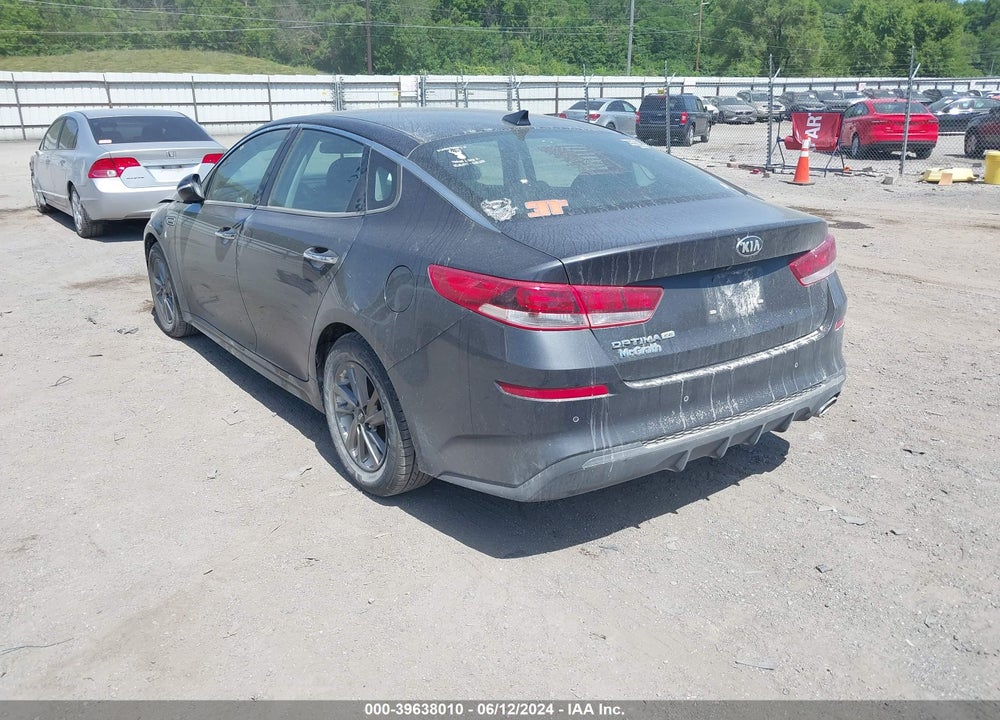 2019 KIA OPTIMA LX VIN: 5XXGT4L37KG320727