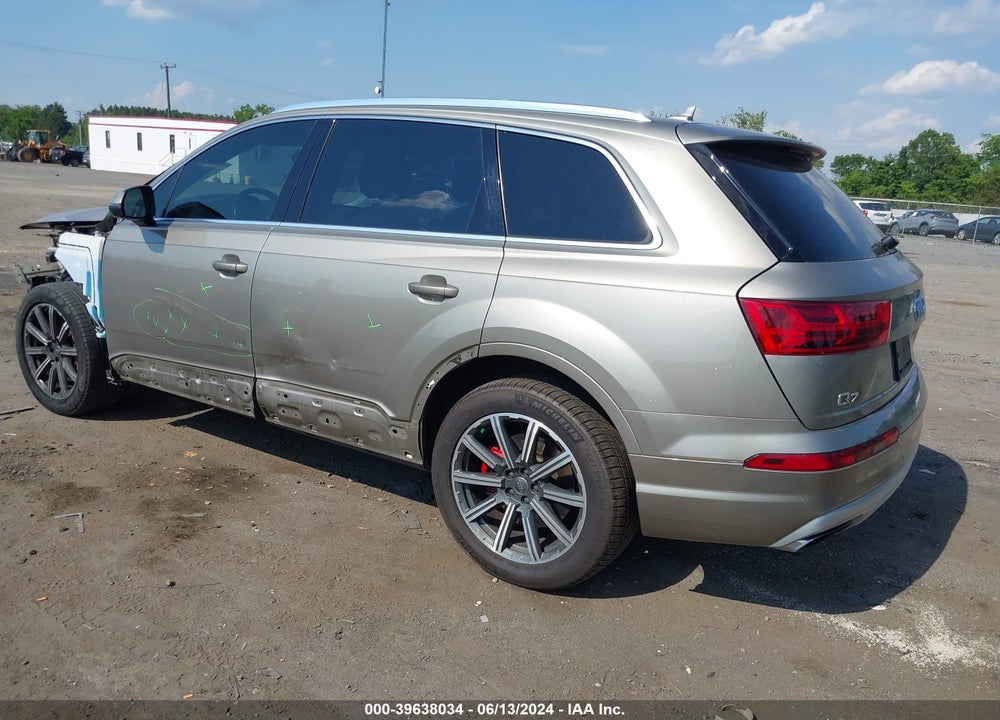 2017 AUDI Q7 3.0T PREMIUM VIN: WA1VABF72HD030120