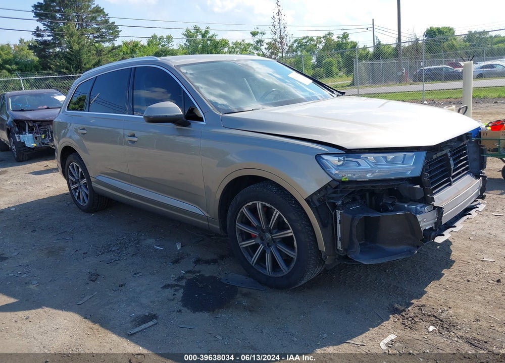 2017 AUDI Q7 3.0T PREMIUM VIN: WA1VABF72HD030120