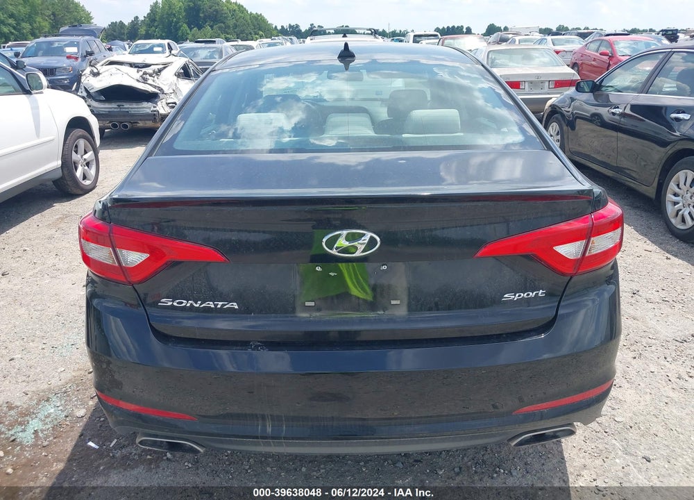 2015 HYUNDAI SONATA SPORT VIN: 5NPE34AF9FH027880