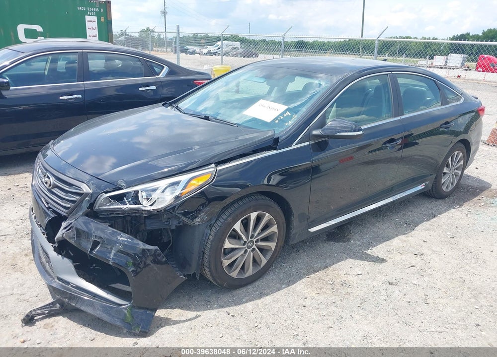 2015 HYUNDAI SONATA SPORT VIN: 5NPE34AF9FH027880