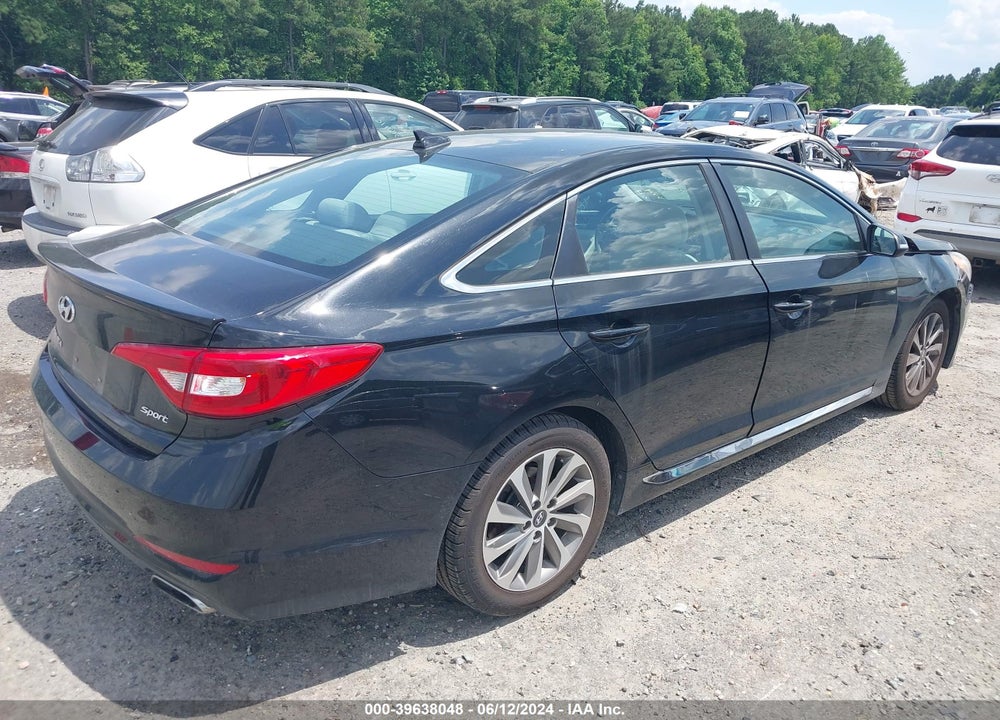 2015 HYUNDAI SONATA SPORT VIN: 5NPE34AF9FH027880