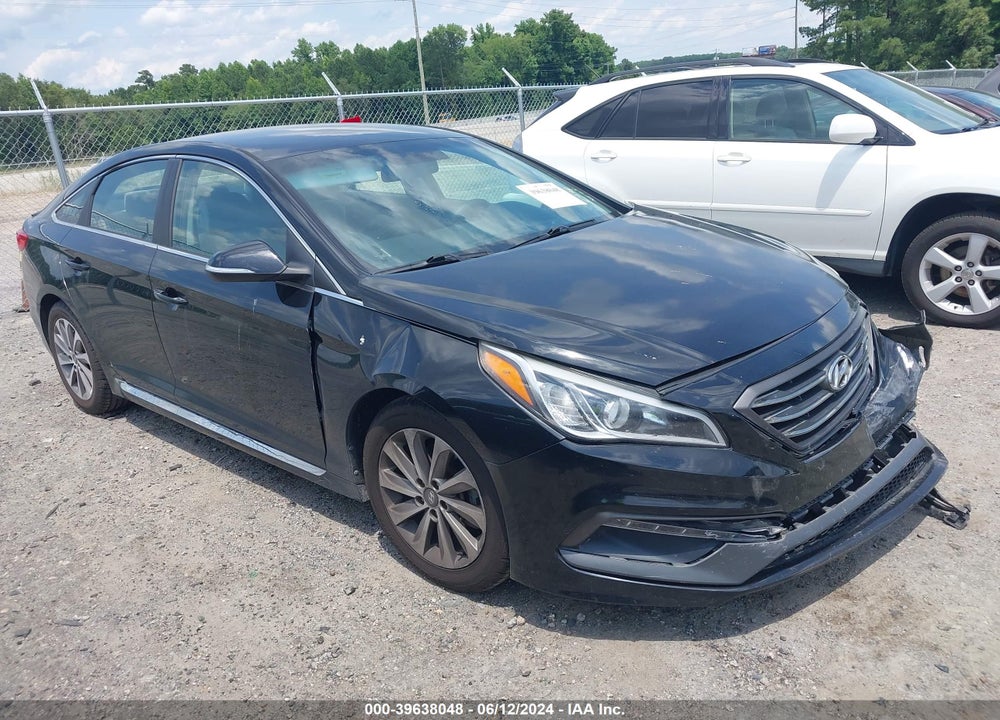 2015 HYUNDAI SONATA SPORT VIN: 5NPE34AF9FH027880