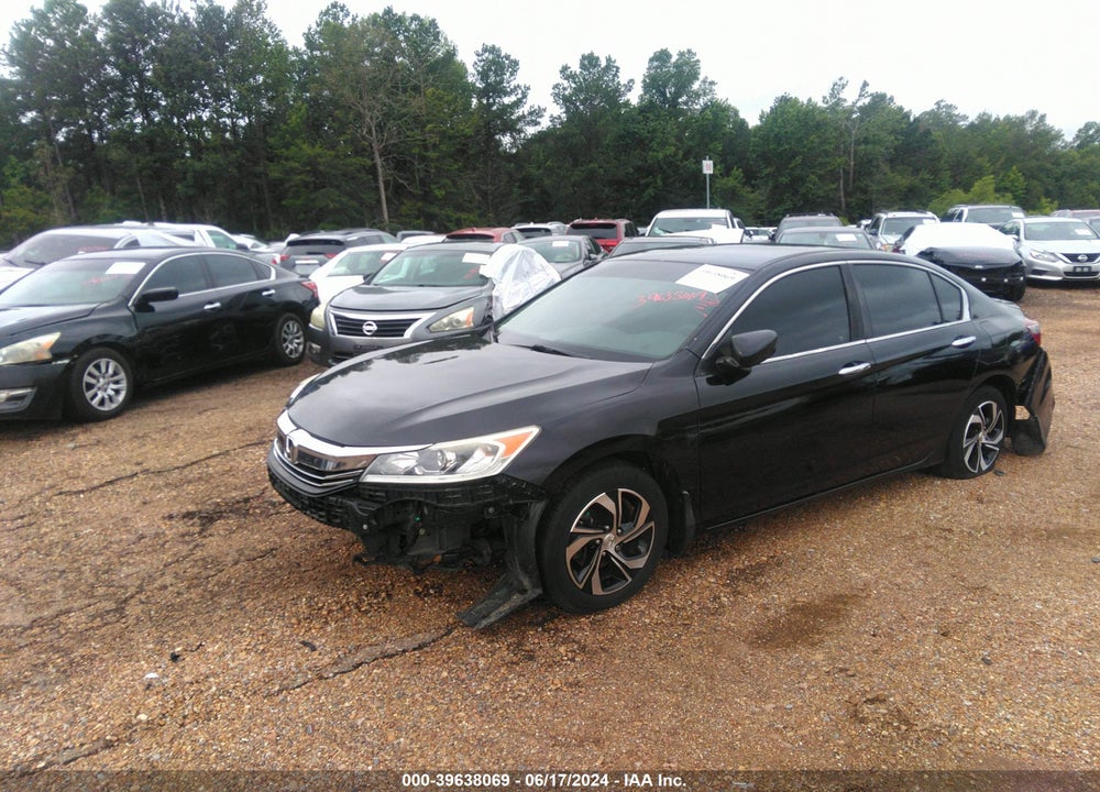 2017 HONDA ACCORD LX VIN: 1HGCR2F31HA193511