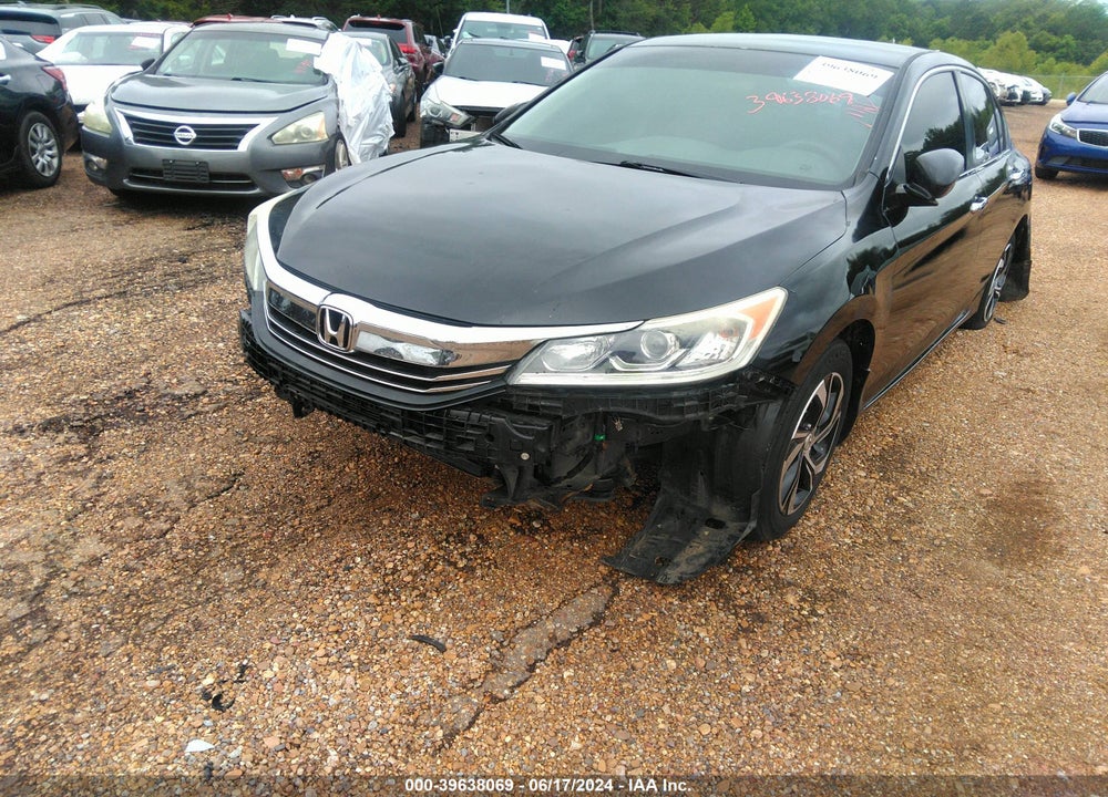 2017 HONDA ACCORD LX VIN: 1HGCR2F31HA193511