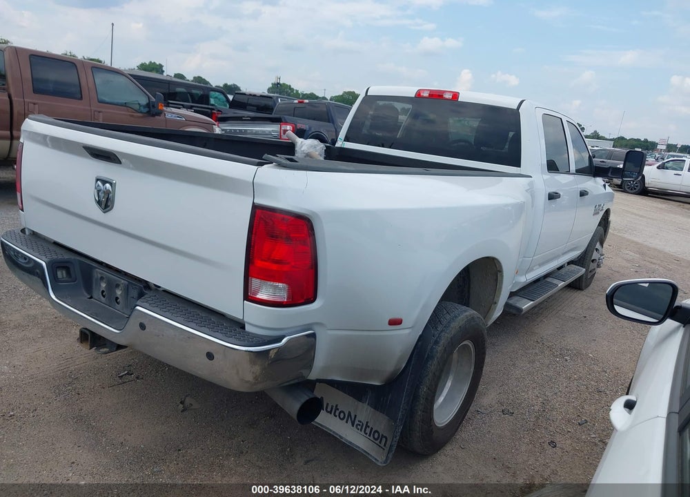 2017 RAM 3500 TRADESMAN  4X4 8' BOX VIN: 3C63RRGL3HG546149