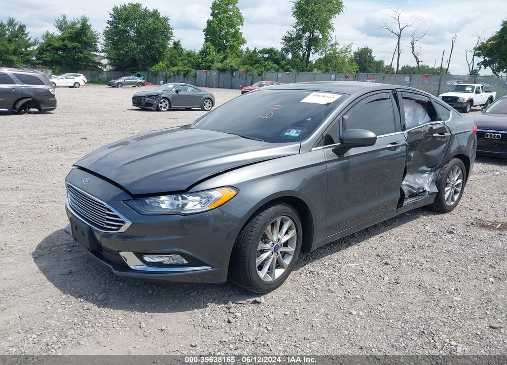 2017 FORD FUSION SE VIN: 3FA6P0H77HR319551