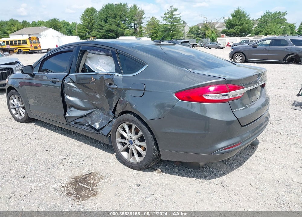 2017 FORD FUSION SE VIN: 3FA6P0H77HR319551