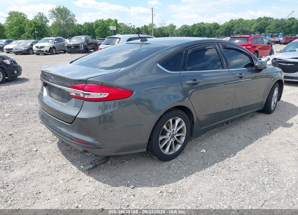 2017 FORD FUSION SE VIN: 3FA6P0H77HR319551