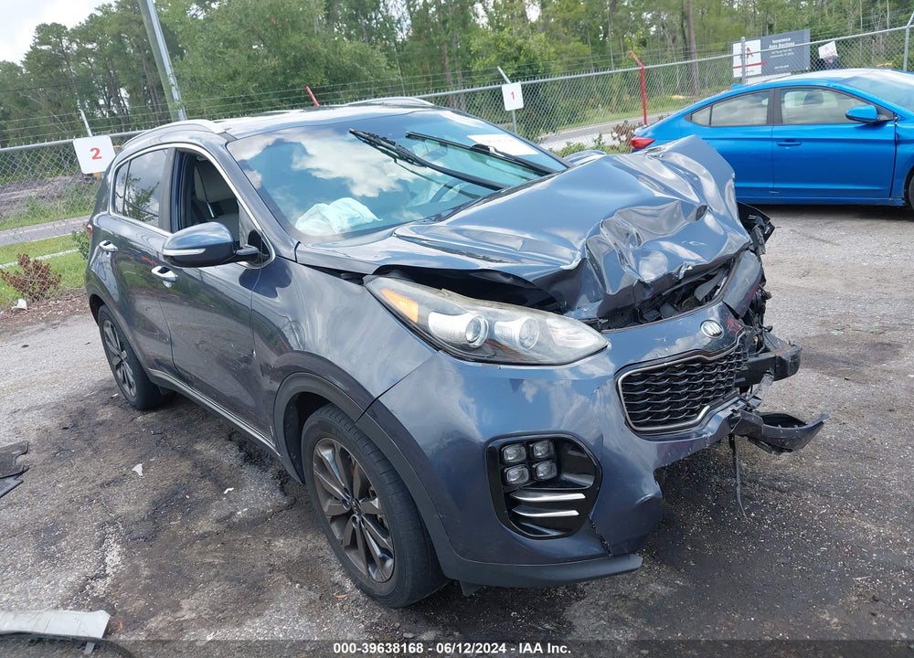 2018 KIA SPORTAGE EX VIN: KNDPN3AC5J7474688