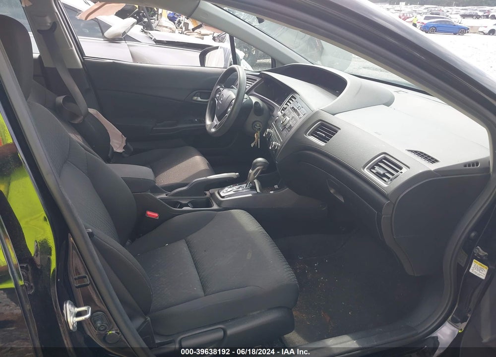 2015 HONDA CIVIC LX VIN: 19XFB2F50FE107147