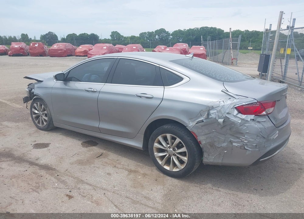 2015 CHRYSLER 200 C VIN: 1C3CCCCB1FN501689