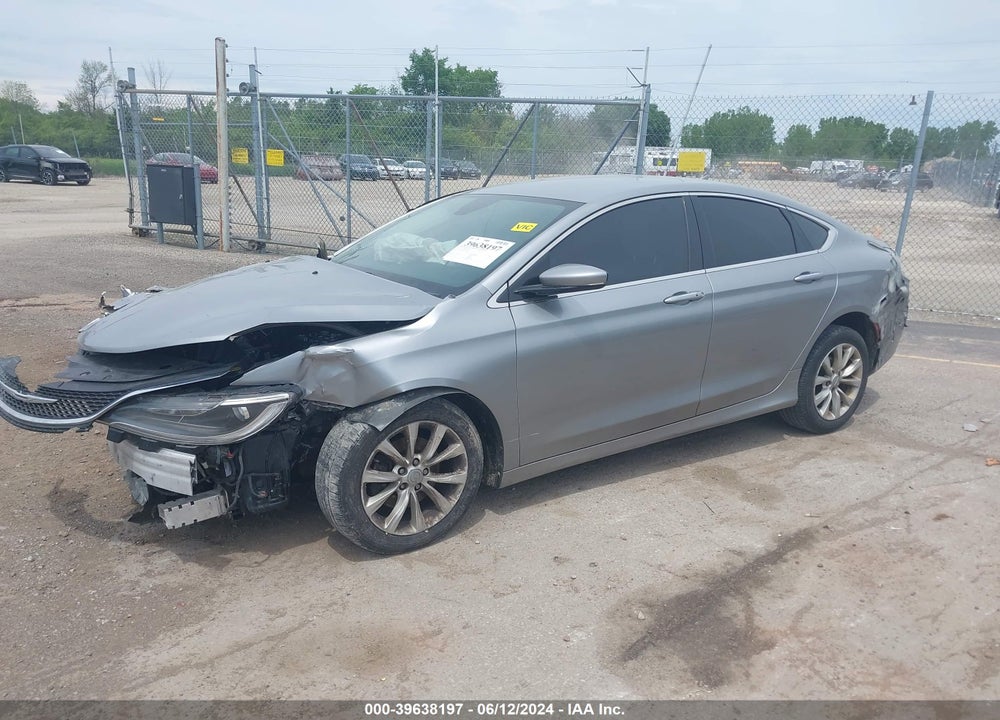 2015 CHRYSLER 200 C VIN: 1C3CCCCB1FN501689