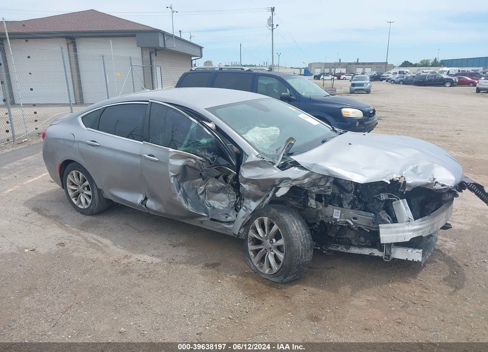 2015 CHRYSLER 200 C VIN: 1C3CCCCB1FN501689