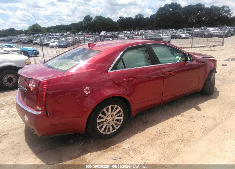 2010 CADILLAC CTS LUXURY VIN: 1G6DE5EG5A0107412